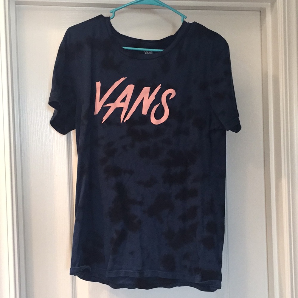 ty dye blue shirt